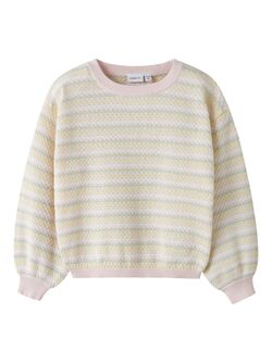 NMFFIONA LS KNIT Pear Sorbet - Name It