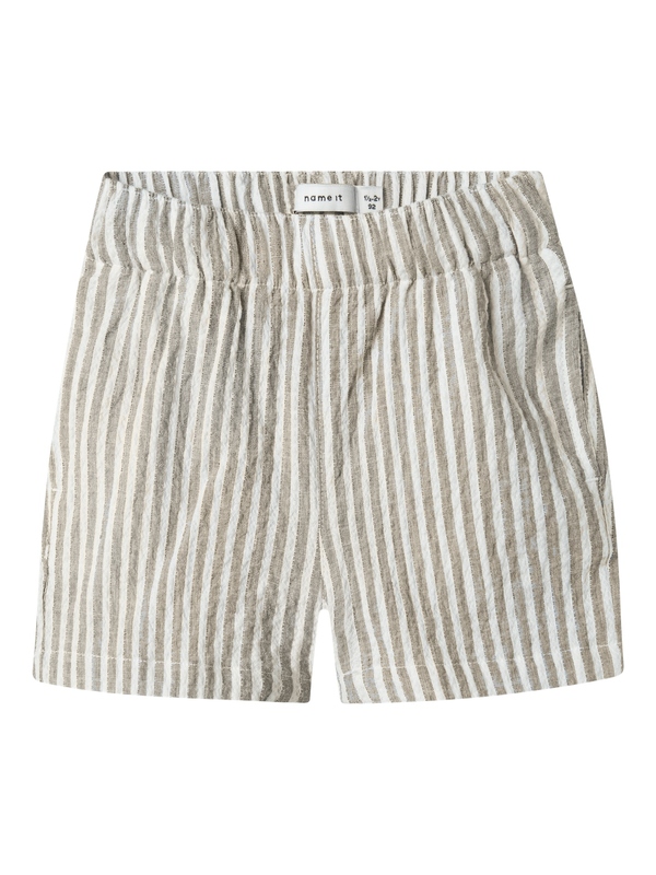 NMMFEDENIS SHORTS Chateau Gray CLOUD DANCER - Name It