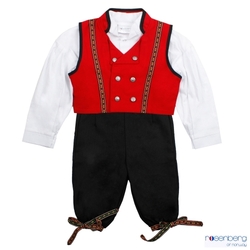 Ola Festdrakt Rosenberg Rød - Rosenvinge