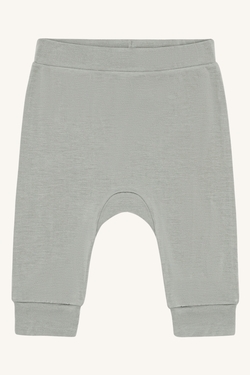 HCGUSTI SOLID BAMBUS PANT Forest Fog - Hust & Claire