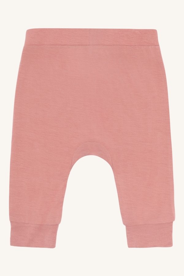 HCGUSTI SOLID BAMBUS PANT Old Rose - Hust & Claire