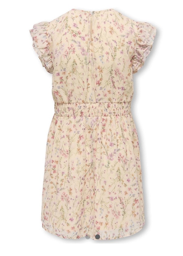 KOGASTA LIFE S/S DRESS  White Summer Flowers - Kids Only 