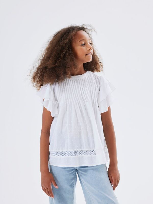 NKFFARIDE SS TOP BRIGHT WHITE - Name It