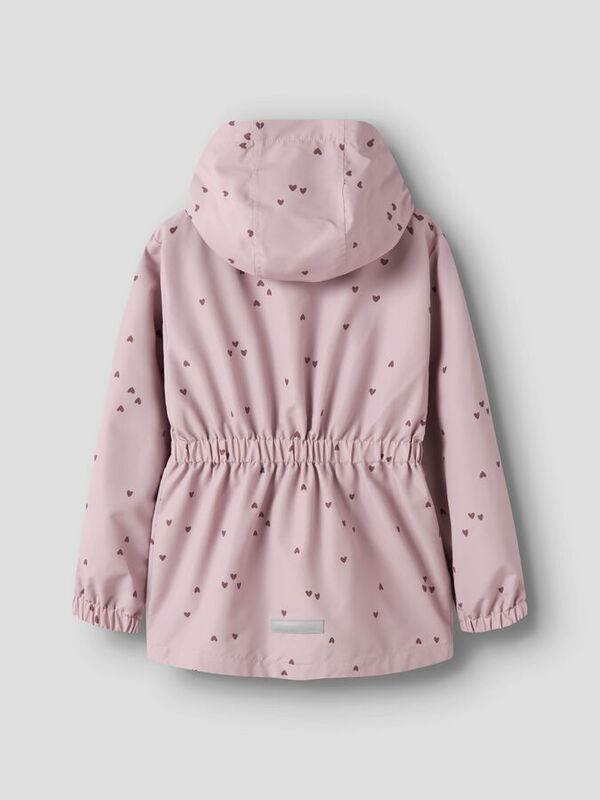 NKFMAXI JACKET HEARTS Keepsake Lilac 2 SMALL HEARTS - Name It