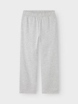 NKFMILLE STRAIGHT SWEAT PANT Light Grey Melange - Name It