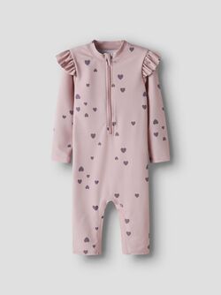 NMFZIPPA 3/4 UV SWIMSUIT Burnished Lilac - Name It