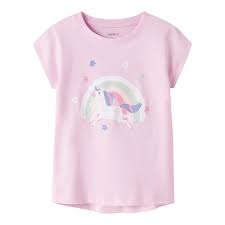 NMFVIGEA CAPSL TOP Pirouette Rainbow Unicorn - Name It