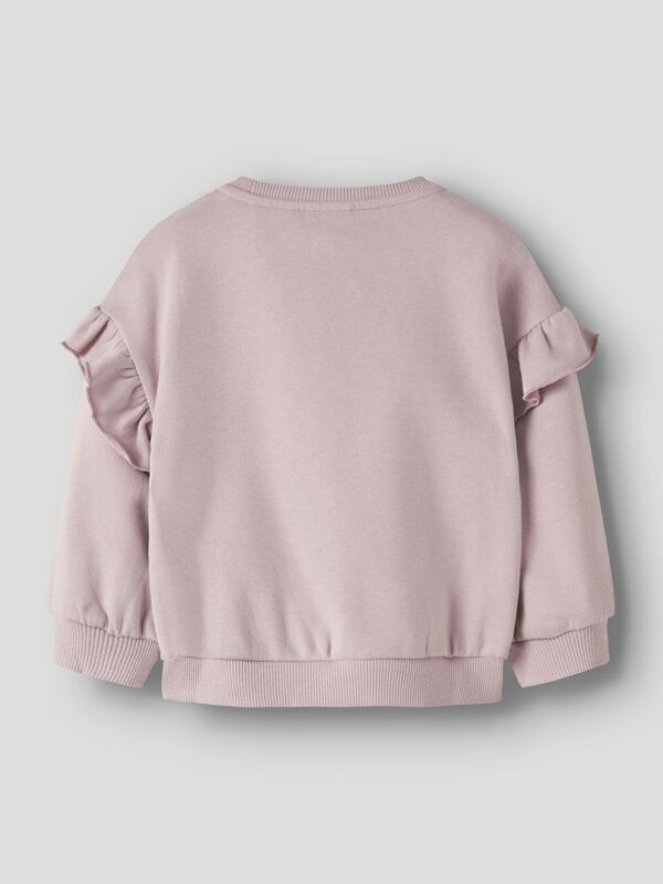 NMFILONDON RIK LS LOOSE SWEAT LIL ATELIER ZEPHYR - LIL`ATELIER
