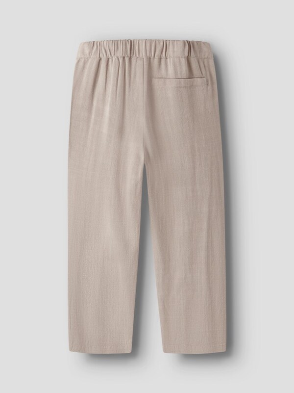 NMMFREDDIE PANT LIL ATELIER Feather Gray - LIL`ATELIER