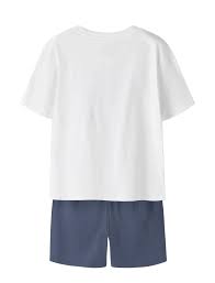 NMMVIGOR SS NREG TOP SET Bright White Summer Time - Name It