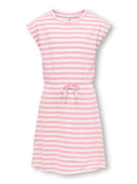KOGMAY LIFE S/S DRESS JRS  Romance Rose CLOUD DANCER - Kids Only 
