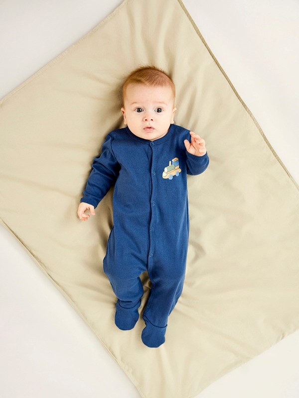 NBMNIGHTSUIT 2P W/F DARK DENIM TOYS  Dark Denim - Name It