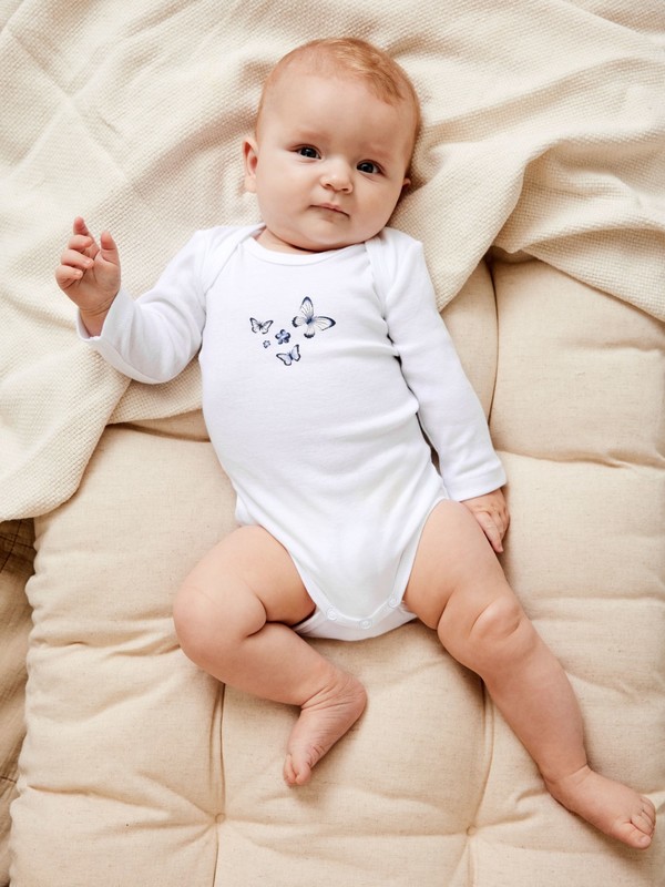 NBFBODY 3P LS PURPLE FLOWER   Purple Heather - Name It