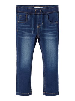 NMMRYAN SLIM  SWEAT JEANS  Dark Blue Denim - Name It