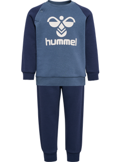 hmlHUMMING CREWSUIT BLACK IRIS - Hummel
