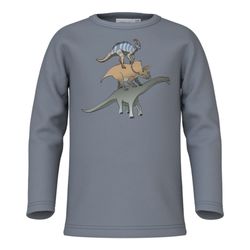 NMMWILLITUS WOOL LS TOP NOOS Tradewinds - Name It