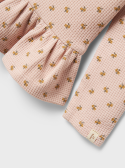 NMFDESMA LS SLIM TOP LIL Peach Whip - LIL`ATELIER