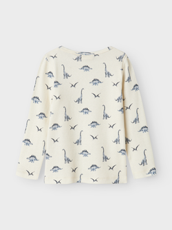 NMMGEO AVU LS SLIM TOP LIL TURTLEDOVE - LIL`ATELIER
