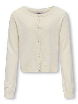 KOGNATASHA LIFE LS O-NECK PEARL CARD KNIT BIRCH - Kids Only 