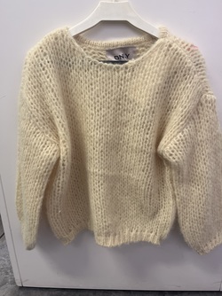 KOGNORDIC LIFE LS O-NECK KNIT French Vanilla - Kids Only 