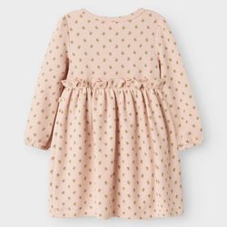 NBFDESMA LS BODY DRESS LIL Peach Whip - LIL`ATELIER