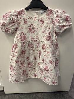 NMFFEMBRODER SS DRESS Cloud Dancer - Name It