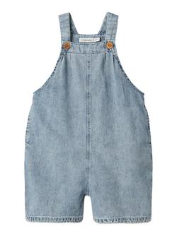 NBFFUNDA DNM SHORT OVERALL  Medium Blue Denim - LIL`ATELIER