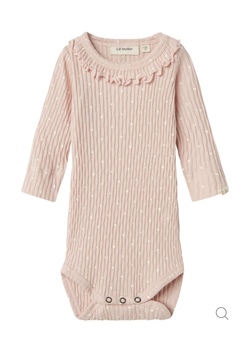 NBFFIDUCIA LS SLIM BODY LIL ATELIER Peach Whip - LIL`ATELIER