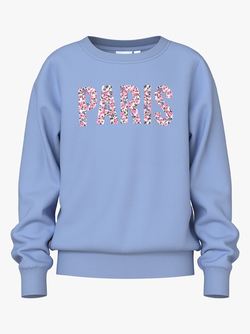 NKFDROPA LS SWEAT BRUSH Serenity - Name It