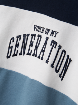 NKMDEMU LS SWEAT WITH HOODIE Navy Blazer - Name It
