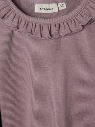 NMFDARLA LS SLIM TOP LIL Nostalgia Rose - LIL`ATELIER