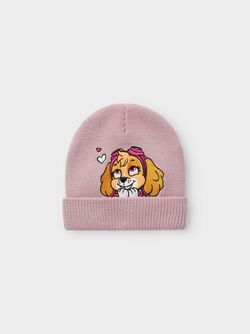 NMFJISKI PAW KNIT HAT  Burnished Lilac - Name It