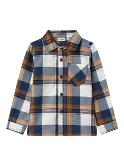 NMMOWENTA LS NREG SHIRT Insignia Blue - Name It