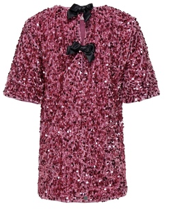 KMGCONFIDENCE LIFE SEQUINS DRESS JRS Rose Wine - Kids Only 