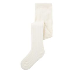 NMMWAKMA WOOL RIB  PANTYHOSE  SNOW WHITE - Name It
