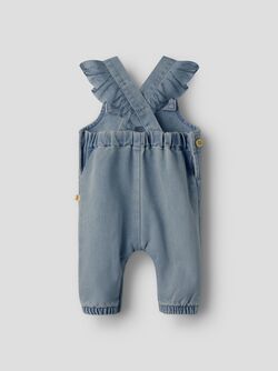 NBFLULIA LOOSE DENIM OVERALL  Medium Blue Denim - LIL`ATELIER